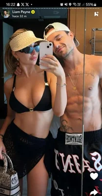 Liam Payne's haunting final social media post showed him spending time with his girlfriend Kate Cassidy - just minutes before he died aged 31 after 'falling off a balcony'