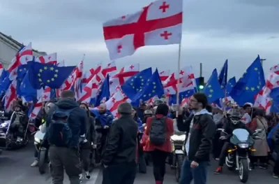 Митинг «Грузия выбирает Европу» начался в Тбилиси