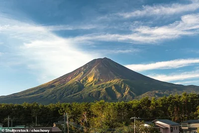 C3S say that temperatures have been particularly high in central USA, Northern Canada, and Japan where the iconic peak of Mt Fuji (pictured) remained snowless until the start of November