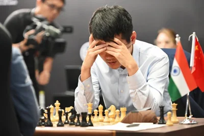 World chess champion Ding Liren, 32, from China, is defending his crown against 18-year-old Indian prodigy Gukesh Dommaraju, who is seeking to make history by becoming the youngest ever undisputed titleholder in the sport. 