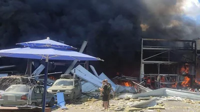 Russians hit supermarket in Kostiantynivka: 11 killed, 37 wounded, some people trapped under rubble – photos, video