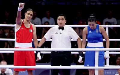 ‘Keep men out of women’s sports’: Donald Trump joins outrage at Imane Khelif’s Olympic boxing victory