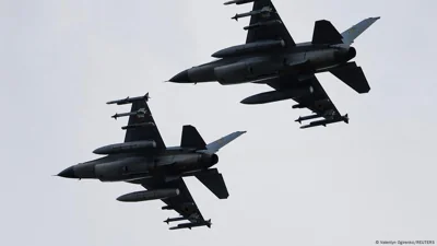ПС ЗСУ: Україна втратила винищувач F-16, пілот успішно катапультувався