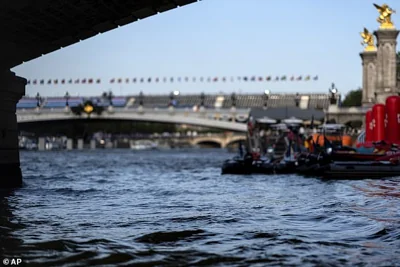 The men's triathlon at the Olympics has been postponed because of the Seine's water quality