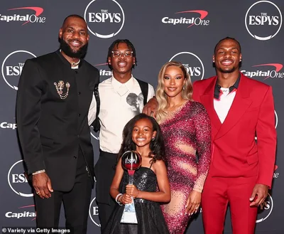 The pair share three kids, including firstborn Bronny who will join LeBron in the Lakers