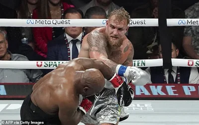 Jake Paul claimed a unanimous victory over former heavyweight champion Mike Tyson