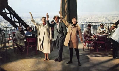 Kay Thompson, Fred Astaire and Audrey Hepburn in Funny Face (1957).