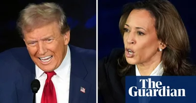 Harris v Trump: highlights of the presidential debate