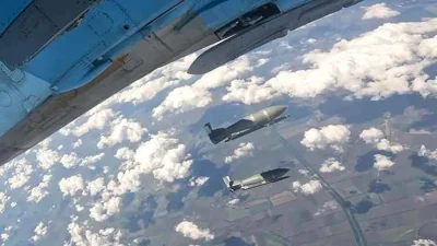 Dozens of Russian Glide Bombs Have Fallen on Its Own Territory