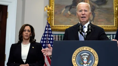 Harris, endorsed by Biden, could become first woman, second Black person to be U.S. president