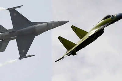 Украинский F-16 сбил российский Су-35 благодаря помощи шведского самолета