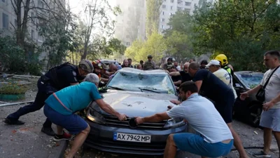 ДСНС: кількість постраждалих внаслідок авіаудару по Харкову зросла до 43 людей