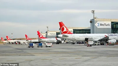 The plane had taken off from the western US coastal city of Seattle on Tuesday evening and was heading to Istanbul when it had to make an emergency landing