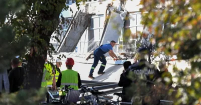 8 dead after roof collapse at Serbian train station