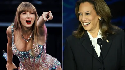 Taylor Swift endorses Kamala Harris for US president