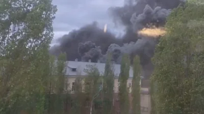 В Воронеже произошел пожар на электромеханическом заводе. Погибли три человека