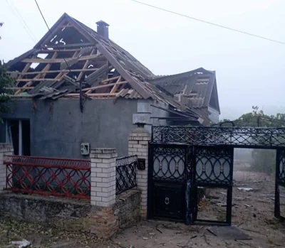 Окупанти вдарили КАБами по селі на Херсонщині. Фото: ОВА