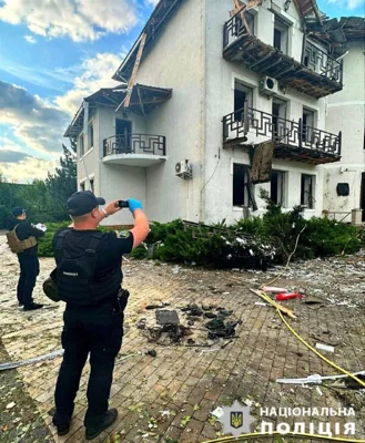 Дом Ильи Пономарева под Киевом атаковал беспилотник