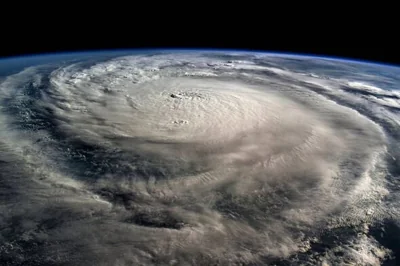 Hurricane Milton from space