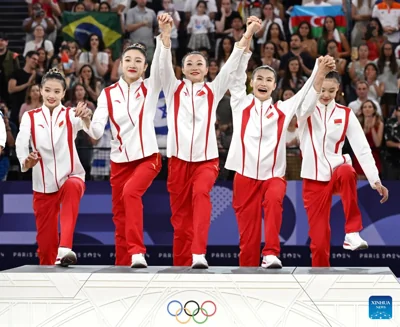 Olympics | China claims historic rhythmic gymnastics group all-around title at Paris 2024 (updated)