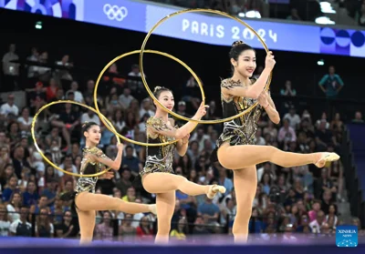 Olympics | China claims historic rhythmic gymnastics group all-around title at Paris 2024 (updated)