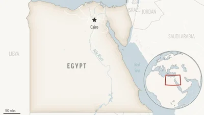 Egyptian officials say 17 people are missing after a tourist yacht sank in high waves on Red Sea