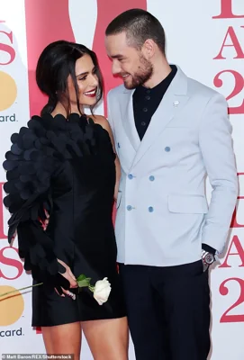 Cheryl and Liam Payne at the 38th Brit Awards in London in 2018