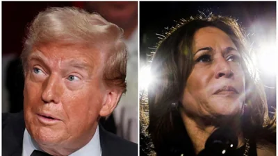 Trump and Harris campaigns race to get the vote out on eve of US election