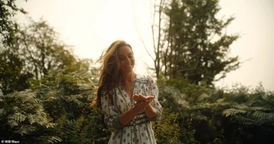 Catherine appeared happy and relaxed in the video, which will delight her millions of supporters