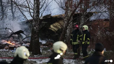 DHL cargo plane crashes as it nears Lithuania airport, killing one