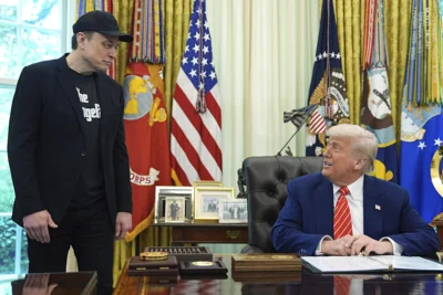 Trump gives Elon Musk an Oval Office sendoff, crediting him with 'colossal change'