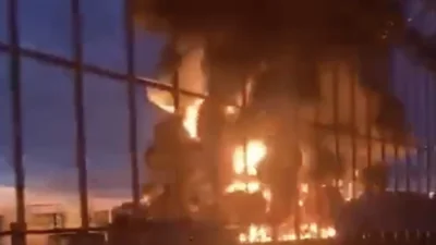 Дроны атаковали две области РФ, сообщается о пожаре на Рязанском НПЗ