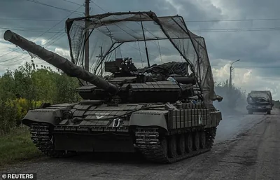 A Ukrainian tank near the Russian border. Ukrainian forces have been engaged in a military incursion into Russia's Kursk region since August 6