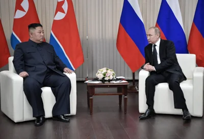 Kim Jong-Un and Putin