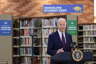 Biden forgives another $5.8 BILLION in student debt for nearly 78,000 borrowers: Here's whose loans have been wiped clean as president takes relief total to $143.6 BILLION
