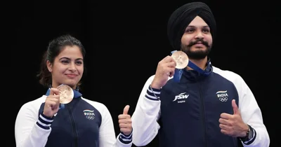 Olympics 2024 Manu-Sarabjot win 2nd bronze for India