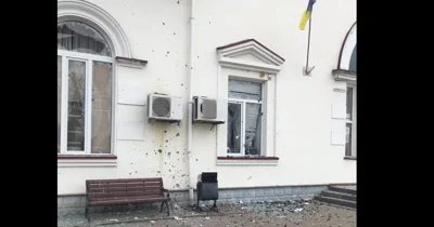 Росіяни атакували дронами залізничний вокзал на Сумщині: троє залізничників поранені