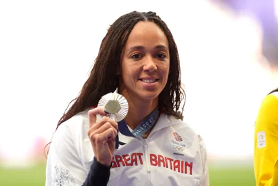 Great Britain’s Katarina Johnson-Thompson finally earned a well-deserved silver medal in the hepthathlon