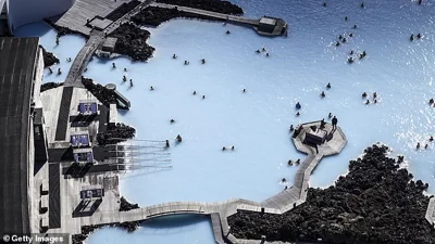 Those at the Blue Lagoon geothermal spa near the town of Grindavik have also been relocated