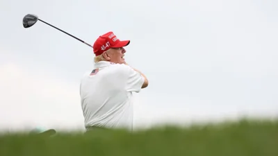 Trump won't golf until after the election