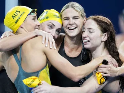 Олимпиада. Плавание. Австралийки стали чемпионками и установили олимпийский рекорд