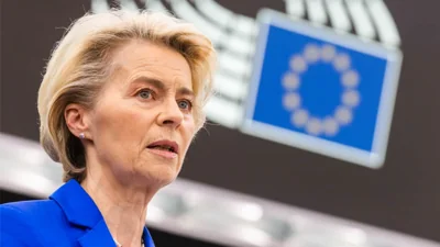 European Commission President asks US House of Representative to finally pass aid package for Ukraine