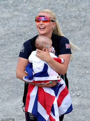 Rutter is the first British woman to win an Olympic medal in skeet, and did so just four months after giving birth to her first child
