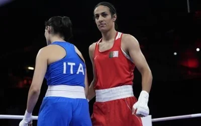 Скандал на Олимпиаде-2024: итальянская боксерша снялась после 46 секунд боя с трансгендером (видео)