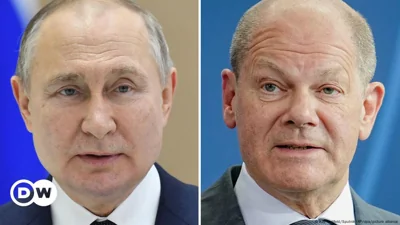 Germany's Scholz calls Putin for first time in 2 years