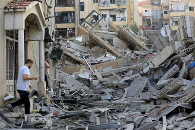 Israel pummels south Beirut as Lebanon mulls truce plan