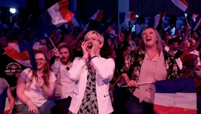 French far right wins election first round: estimates