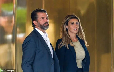 Habba quickly joined Trump's inner circle and became an attack dog against Democrats and his prosecutors. The attorney and adviser is pictured leaving Trump Tower with Donald Trump Jr. on May 29, 2024