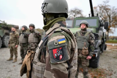 ukraine-french soldiers training