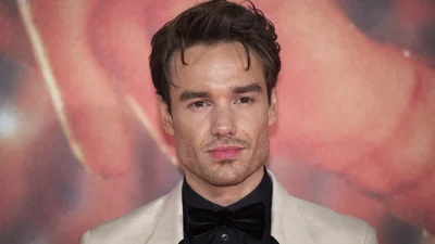 Liam Payne poses for photographers upon arrival at the premiere of the film 'All of Those Voices' in London Thursday, March 16, 2023. 